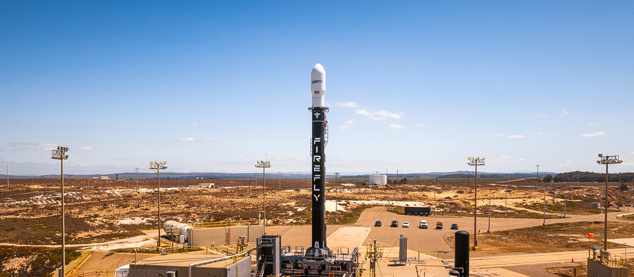 Firefly Aerospace Alpha launch vehicle during flight
